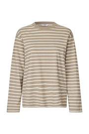 Envii Kulla Longsleeve - Brindle Moon Stripe
