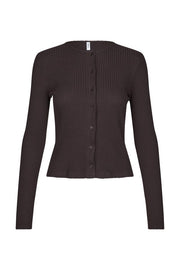 Envii Volvi LS Long Cardigan - Chocolate Tortre
