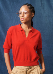 Frnch Samona Polo - Rouge