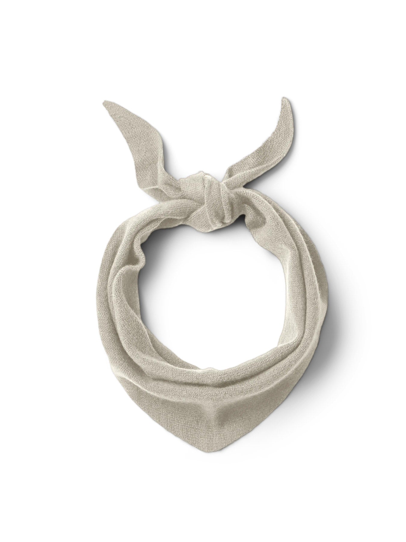 Selected Femme Maria Narrow Cashmere Scarf - Oatmeal Melange
