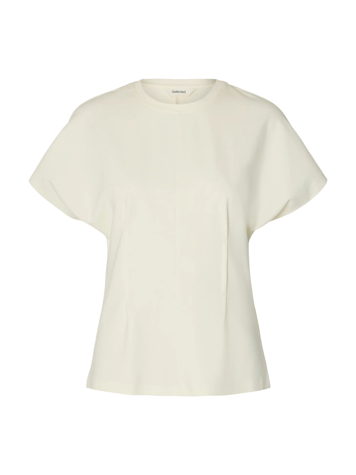 Selected Femme Wera SS Top - Egret