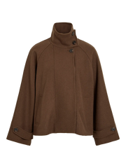 Rouge Edit Brooklyn LS Jacket - Dark Earth