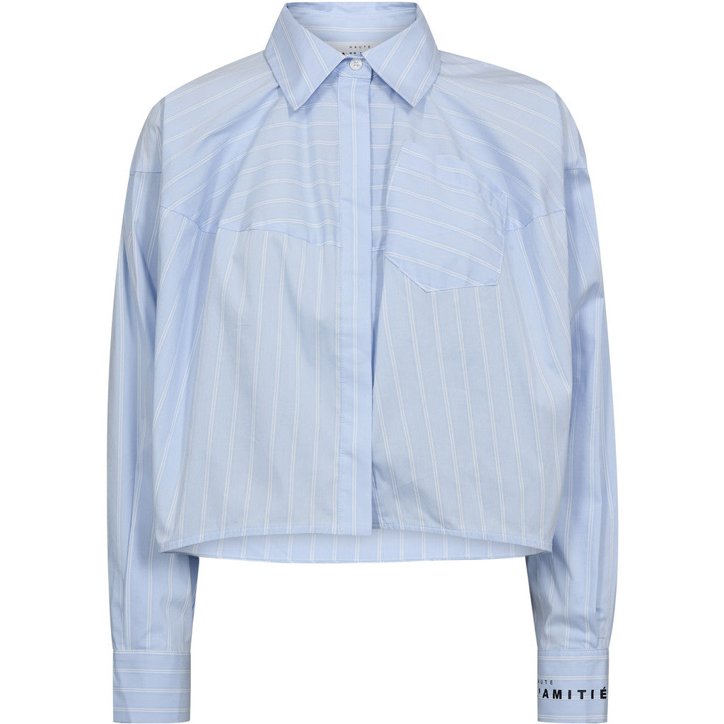 l'Haute Amitié Sophie Stripe Shirt - Pale Blue