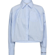 l'Haute Amitié Sophie Stripe Shirt - Pale Blue
