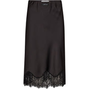 Haute l'Amitié Naomi Lingerie Pencil Skirt - Black