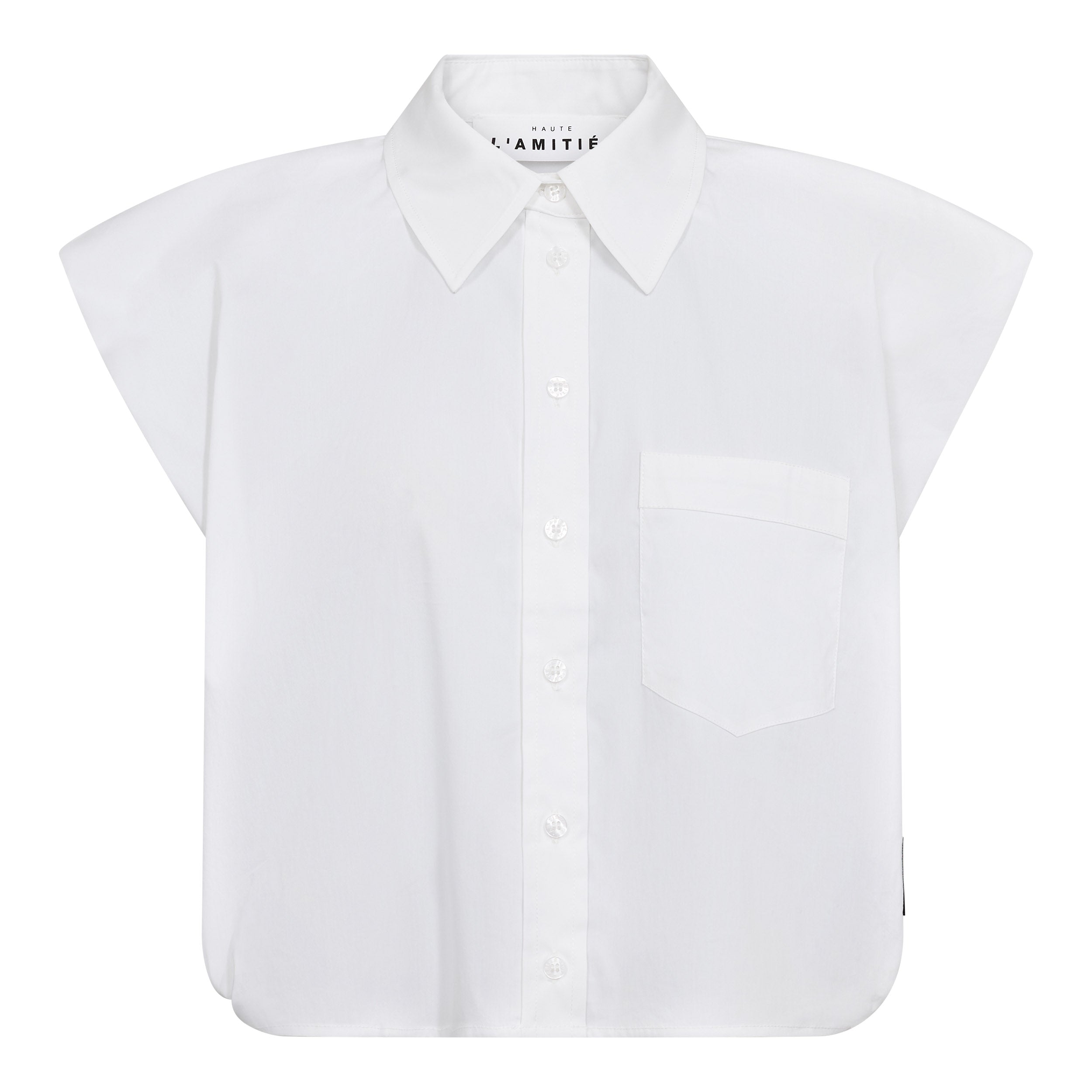 Haute l'Amitié Dinnie Poplin Shirt - White