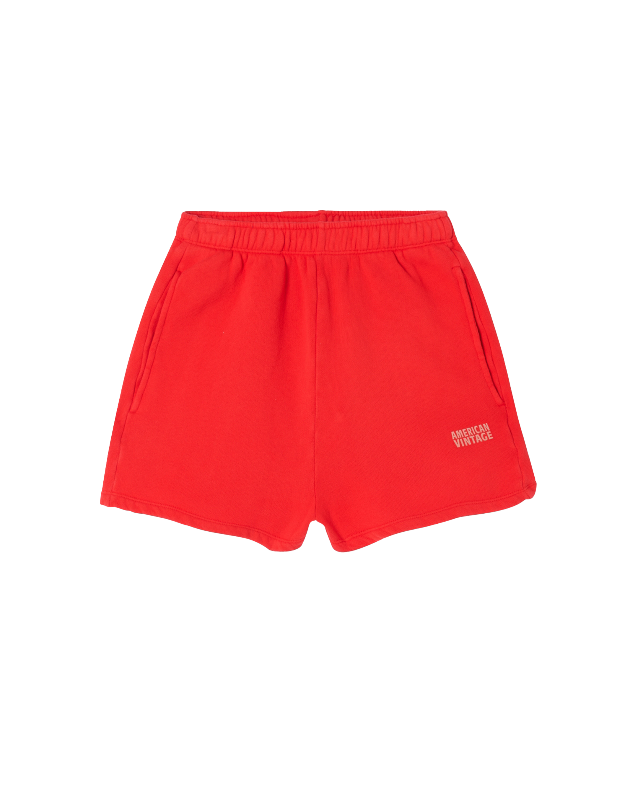 American Vintage Izubird Sweatshort - Fraise Vintage