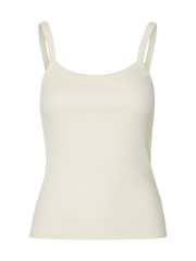 Selected Femme Celica Anna Strap Top - Snow White