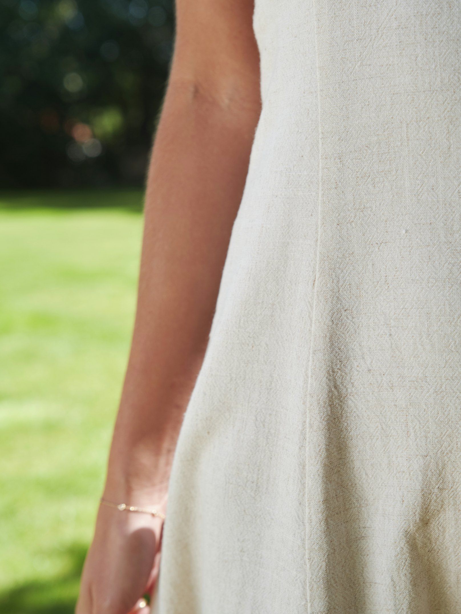 Neo Noir Kemla Linen Dress - Natural