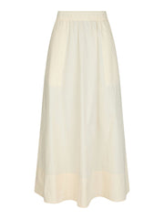 Neo Noir Link C Poplin Skirt - Light Yellow