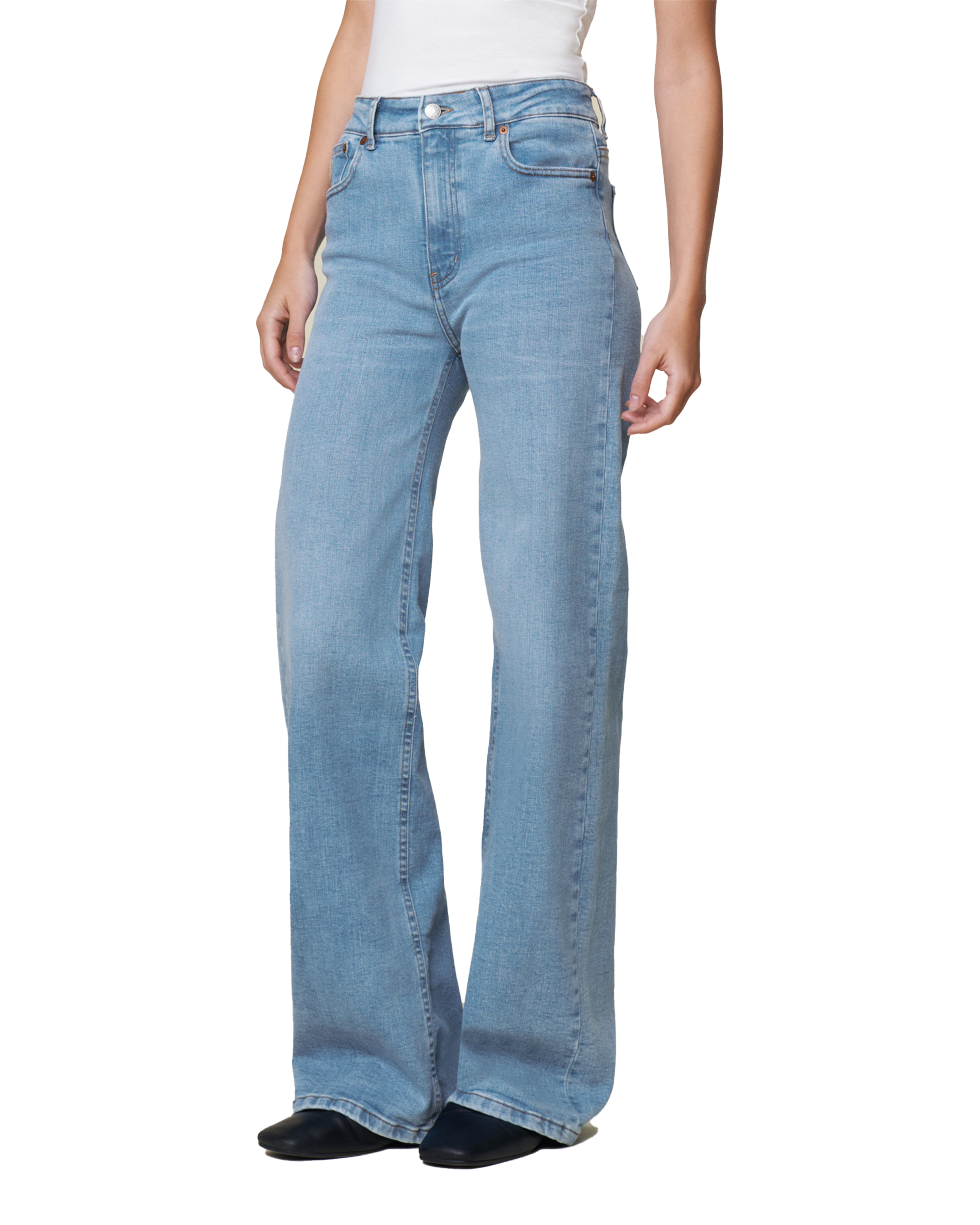 Lois Jeans Palazzo - 7567 Angel Cloudy