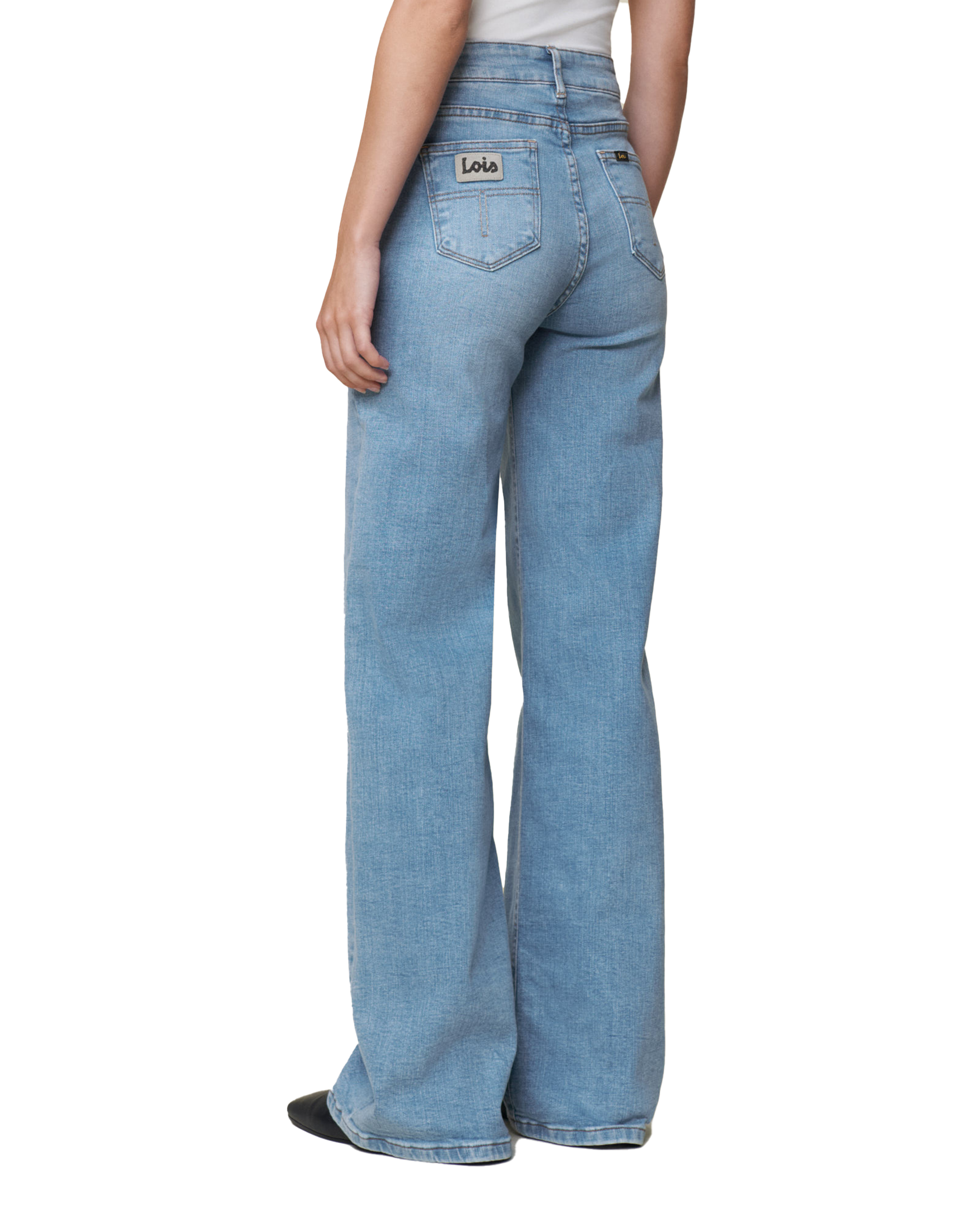 Lois Jeans Palazzo - 7567 Angel Cloudy