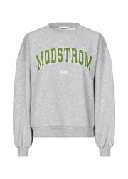 Modström Bakir Sweat - Grey Melange