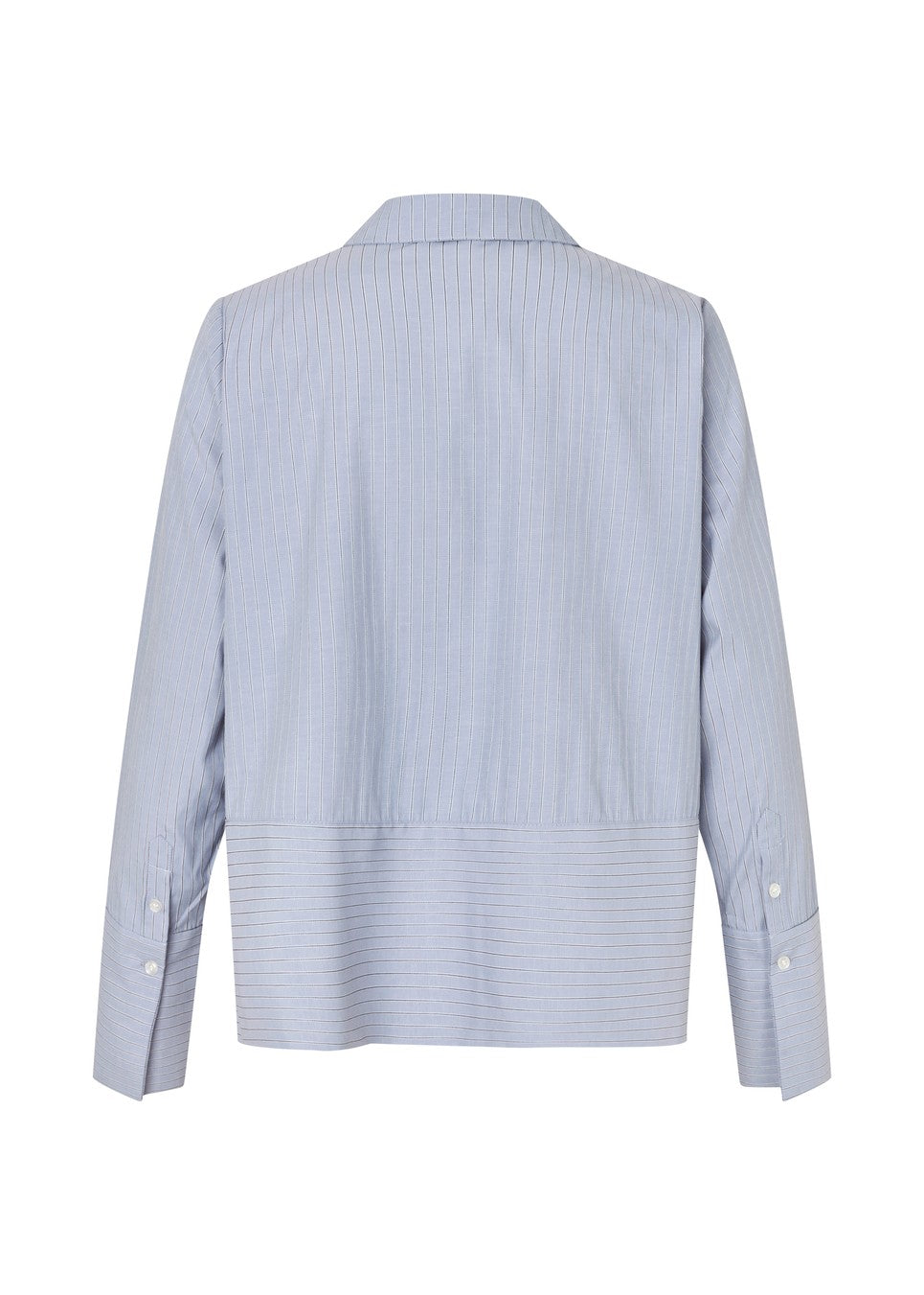 Modström Brodie Shirt - Zen Blue Pinstripe
