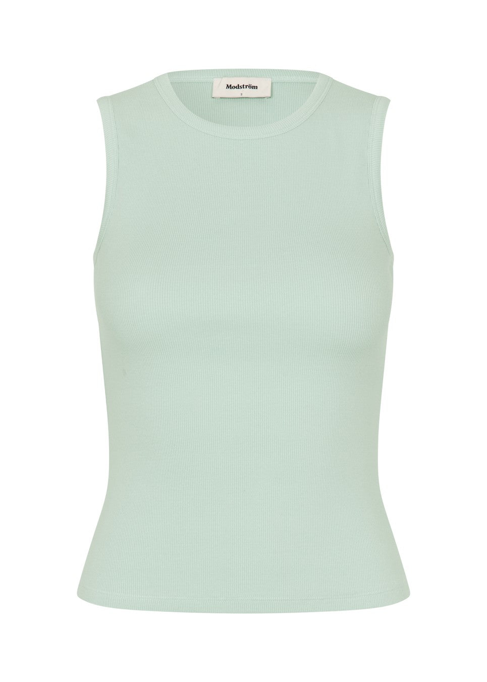 Modström Igor O-Neck Top - Ocean Green