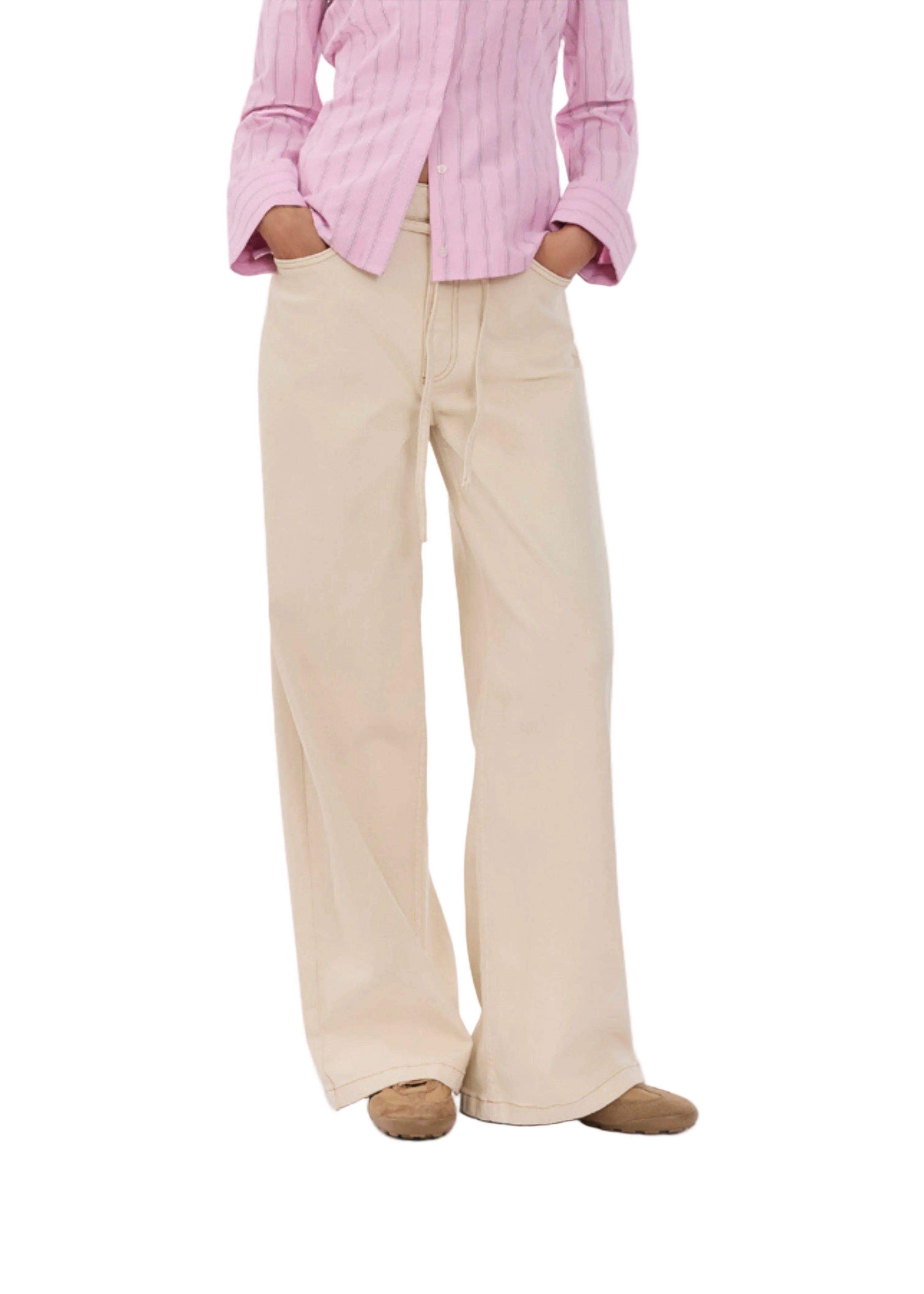 Modström Isolde Solid Pants - Summer Sand