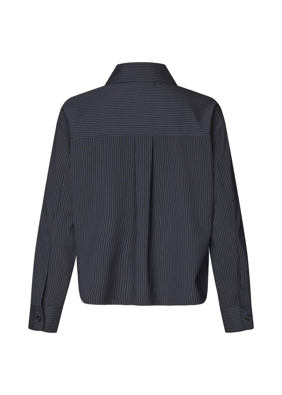 Modström Paytin Shirt - Navy Sky Pinstripe