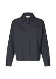 Modström Paytin Shirt - Navy Sky Pinstripe