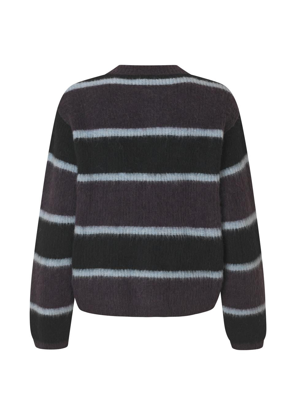 Modström Rafael Stripe Cardigan - Winter Stripe