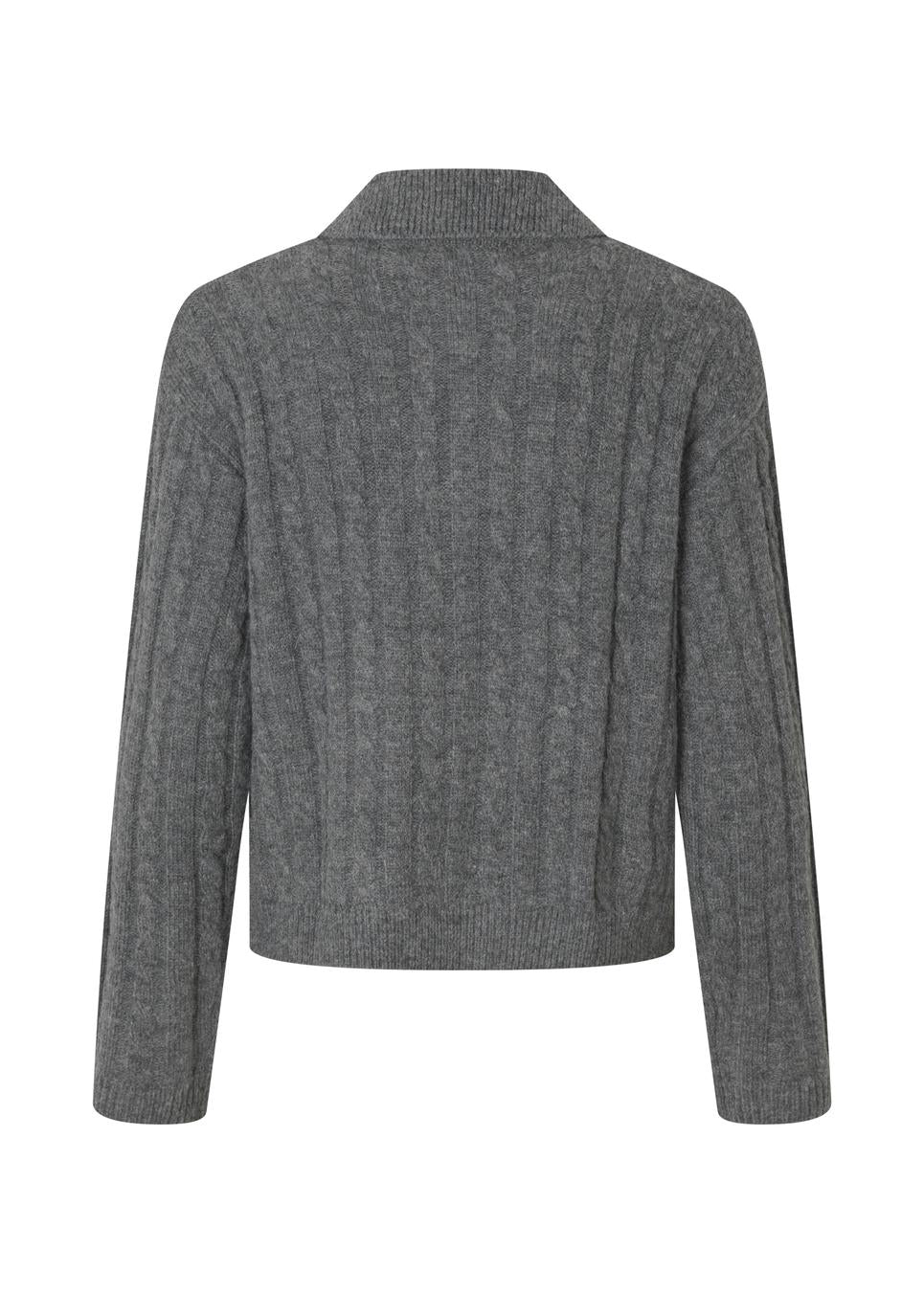 Modström Rise Polo - Dark Grey Melange