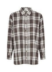 Modström Tappo Shirt - Seal Brown Tartan