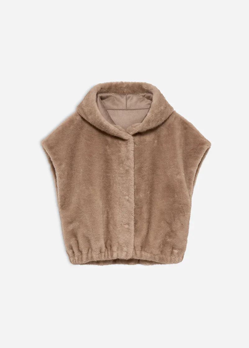 Studio Ar Olena Faux Mink - Camel