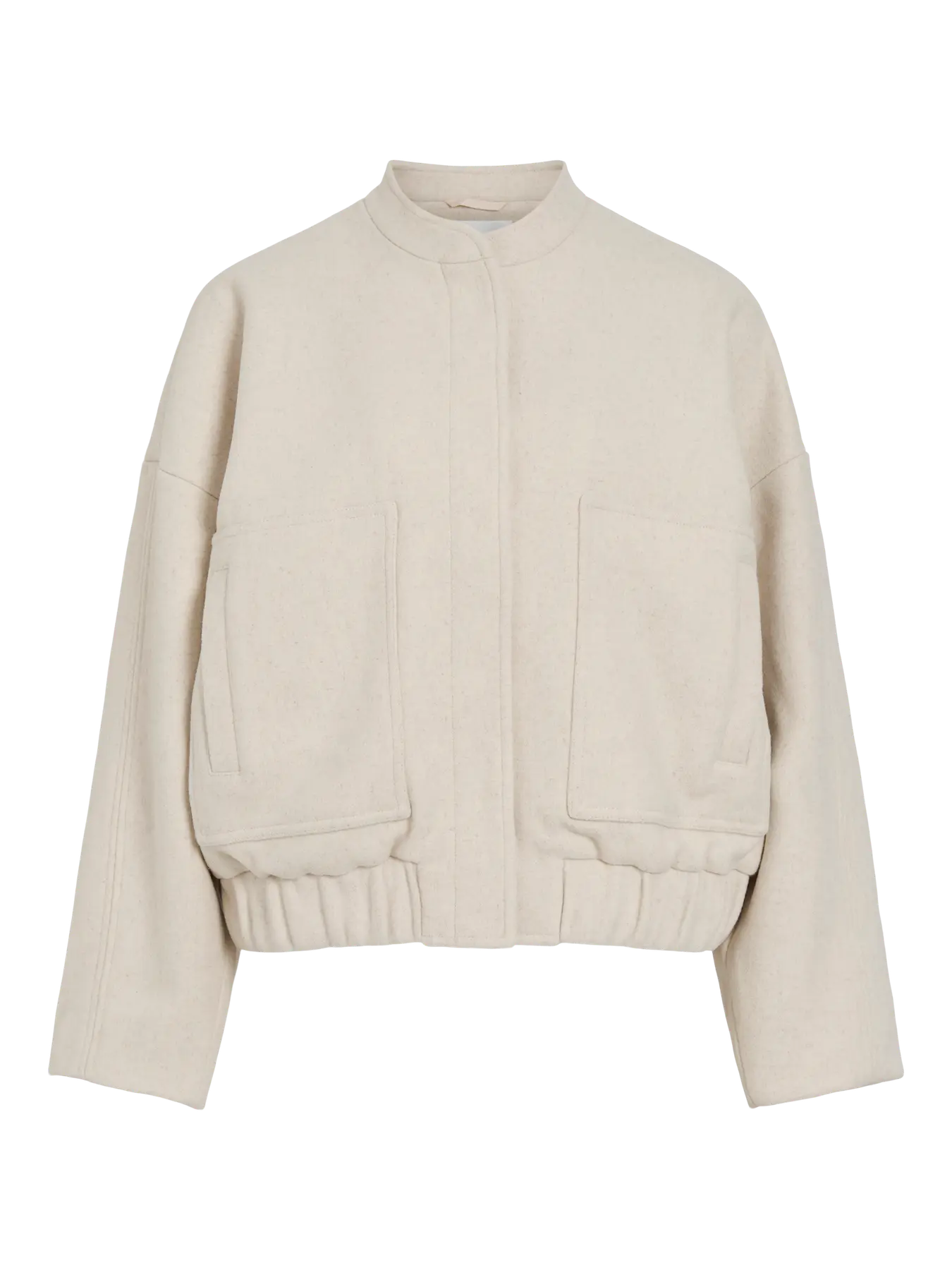 Rouge Edit Nellie LS Bomber Jacket - Birch