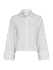 Neo Noir Rosa Solid Shirt - White