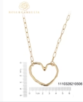 Rose & Camellia - Ketting - 1110328210506