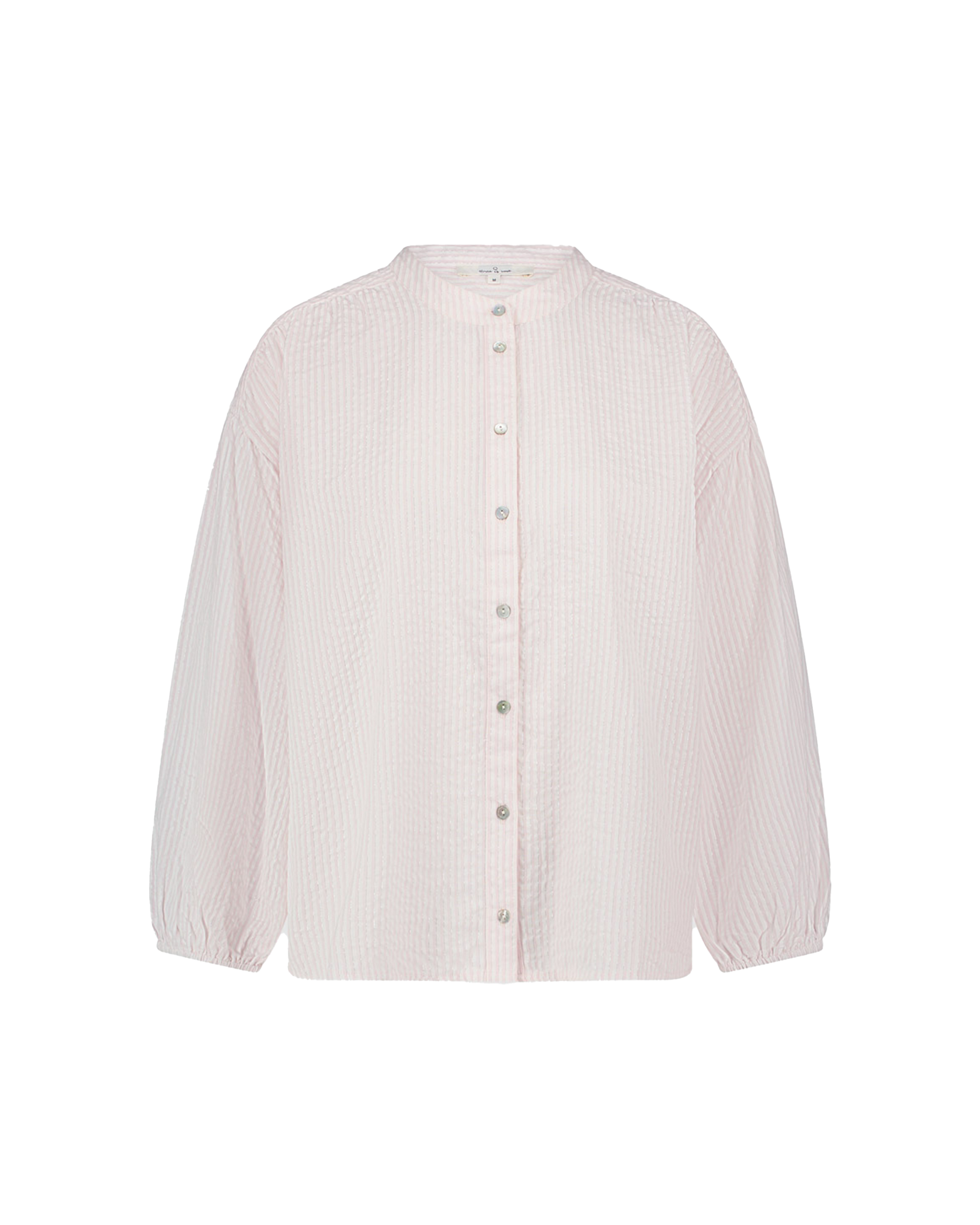 Circle of Trust Jenna Blouse - Aurora Pink Stripe