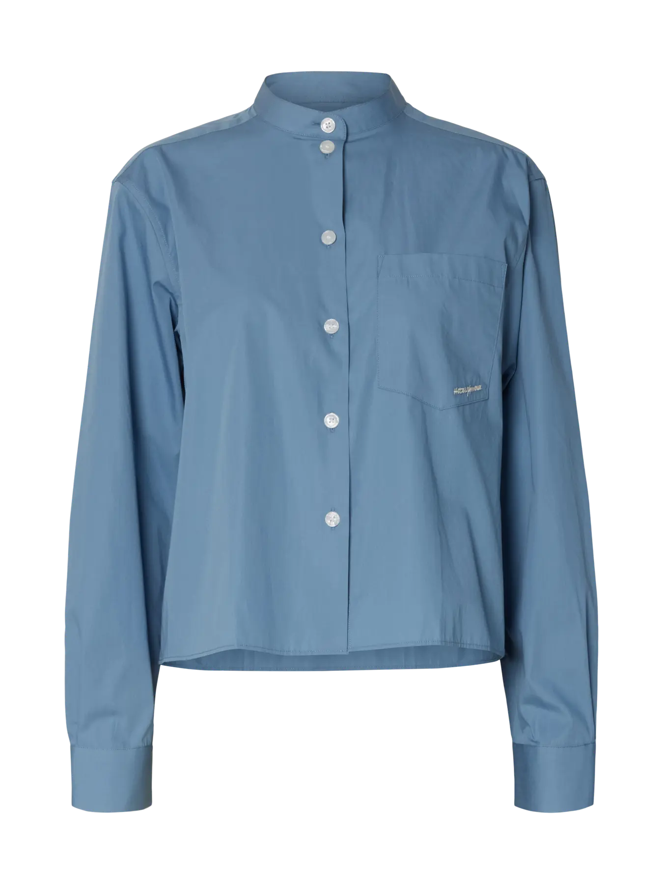 Selected Femme Hotel Amour Relaxed Shirt - Egret