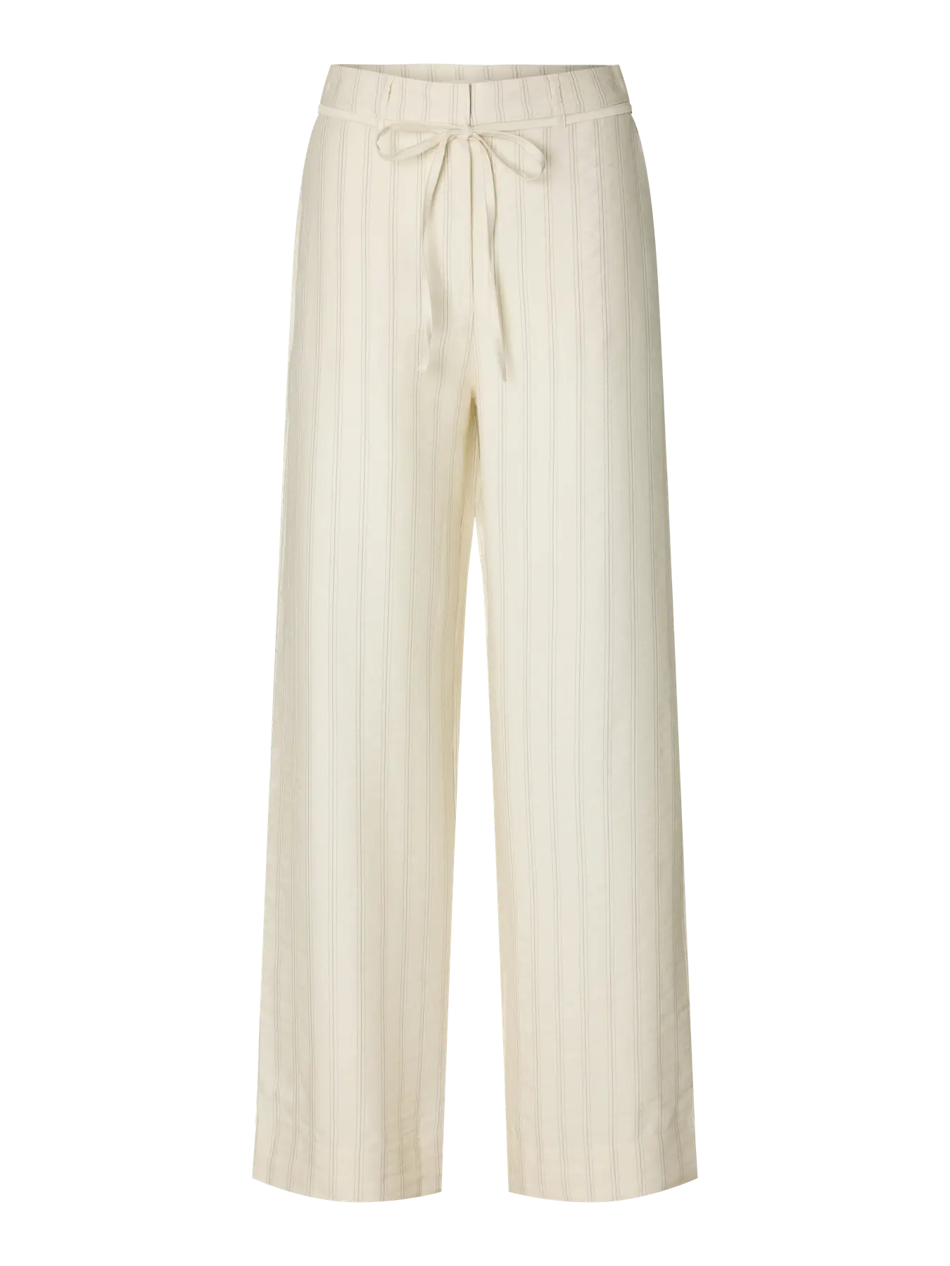 Selected Femme Marie-Johanne Pant - Egret Stripes