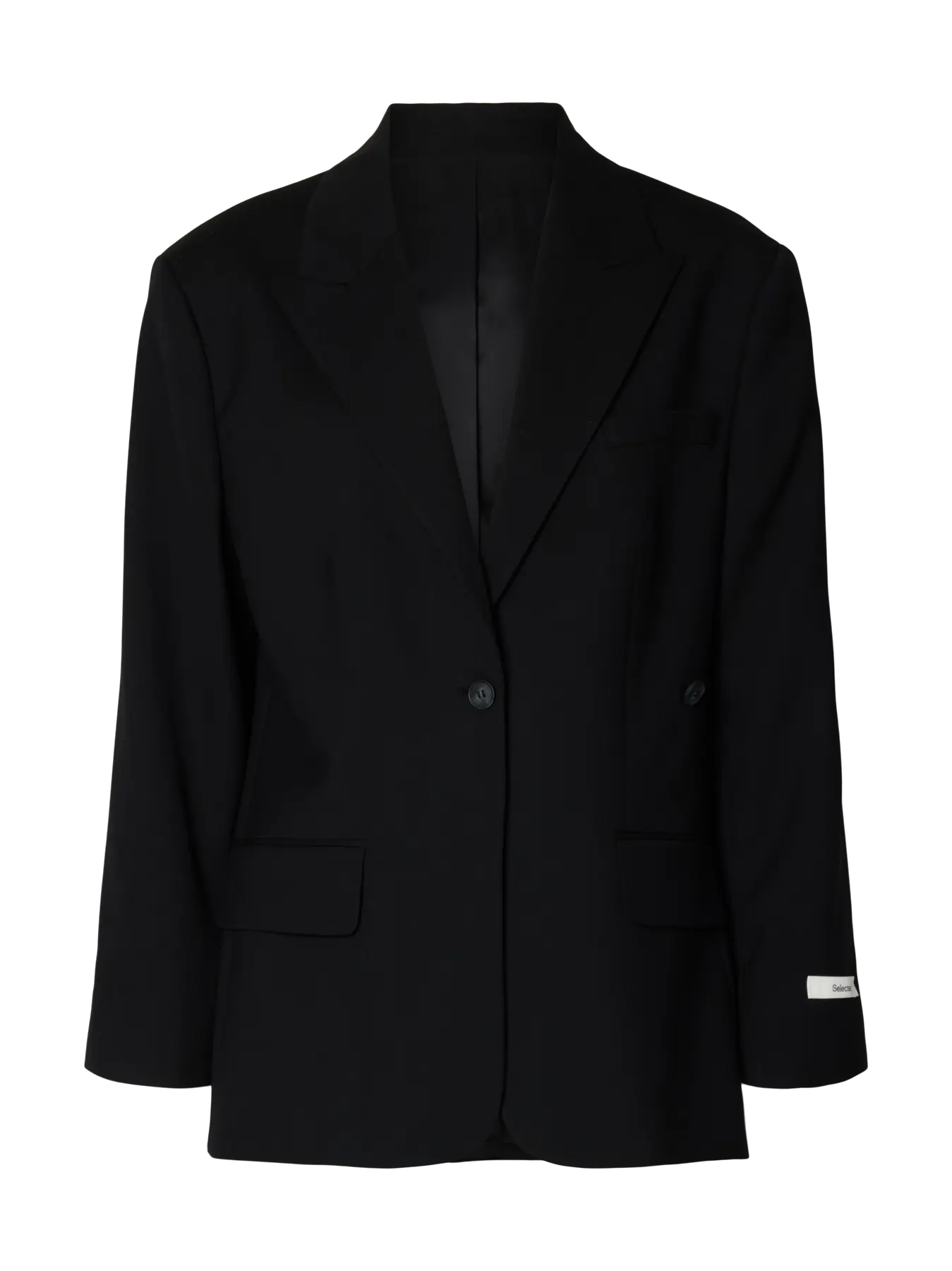 Selected Femme Oversized Marta Blazer - Black
