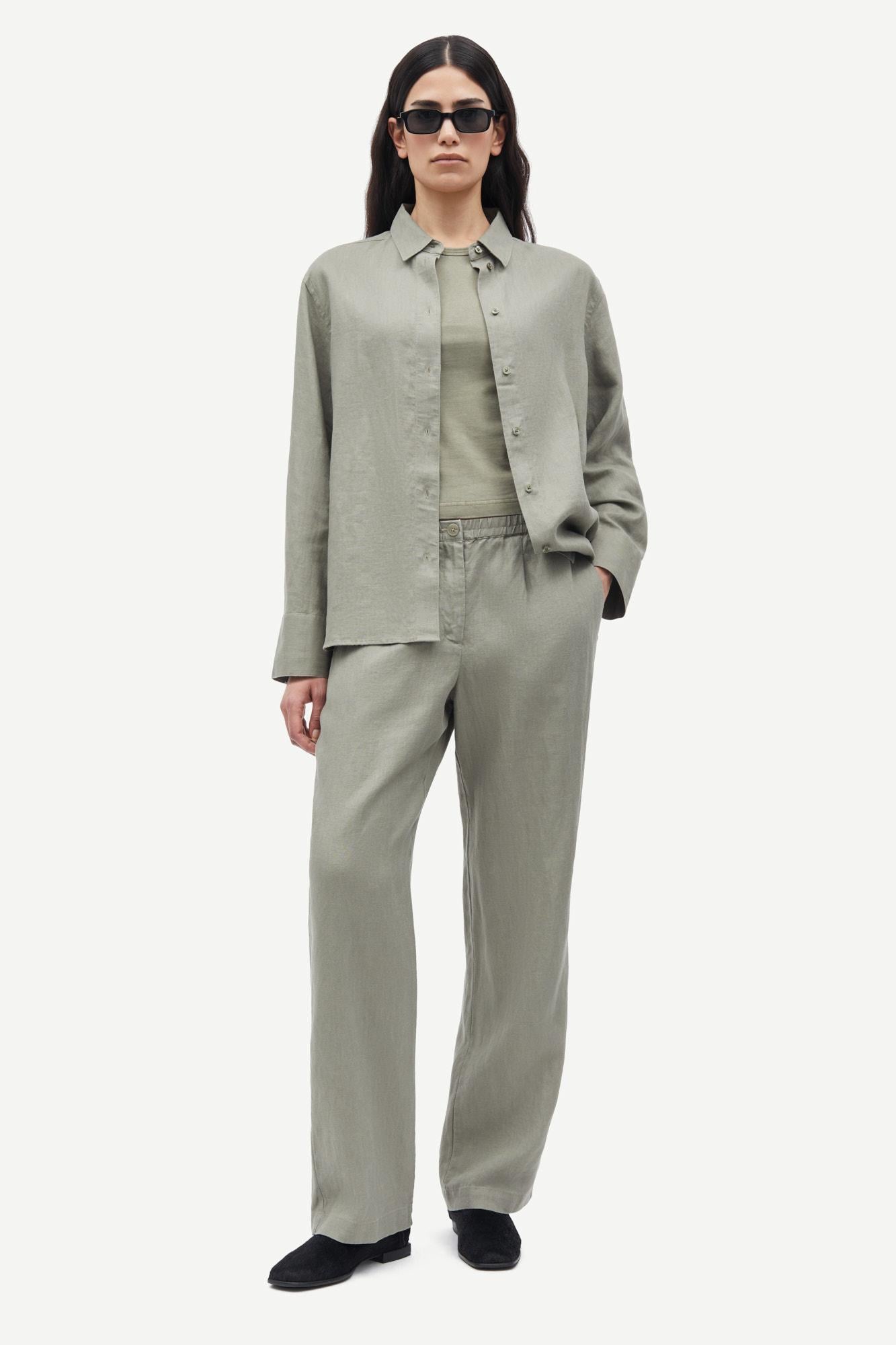 Samsøe Samsøe Tove Trousers - Vetiver