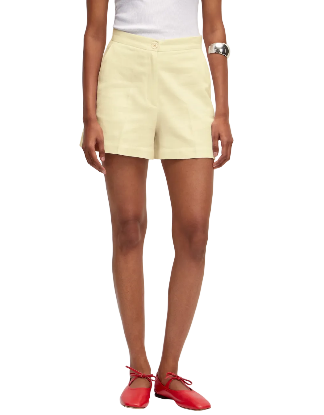 Edited Vincenza Shorts - Double Cream