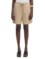 Edited Sylvie Shorts - Kangaroo Papyrus Stripe