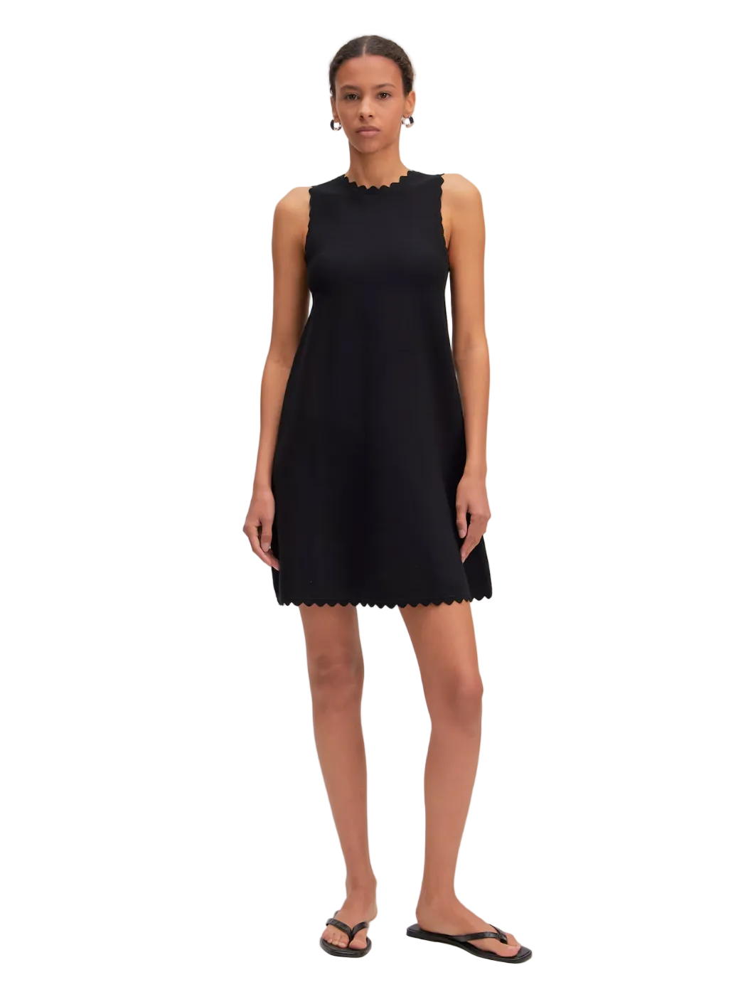Edited Anusha Knit Dress - Black