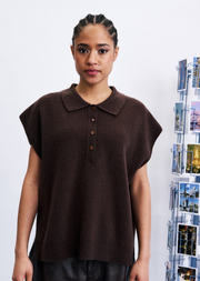 Frnch Minthe Pull - Marron Glacé