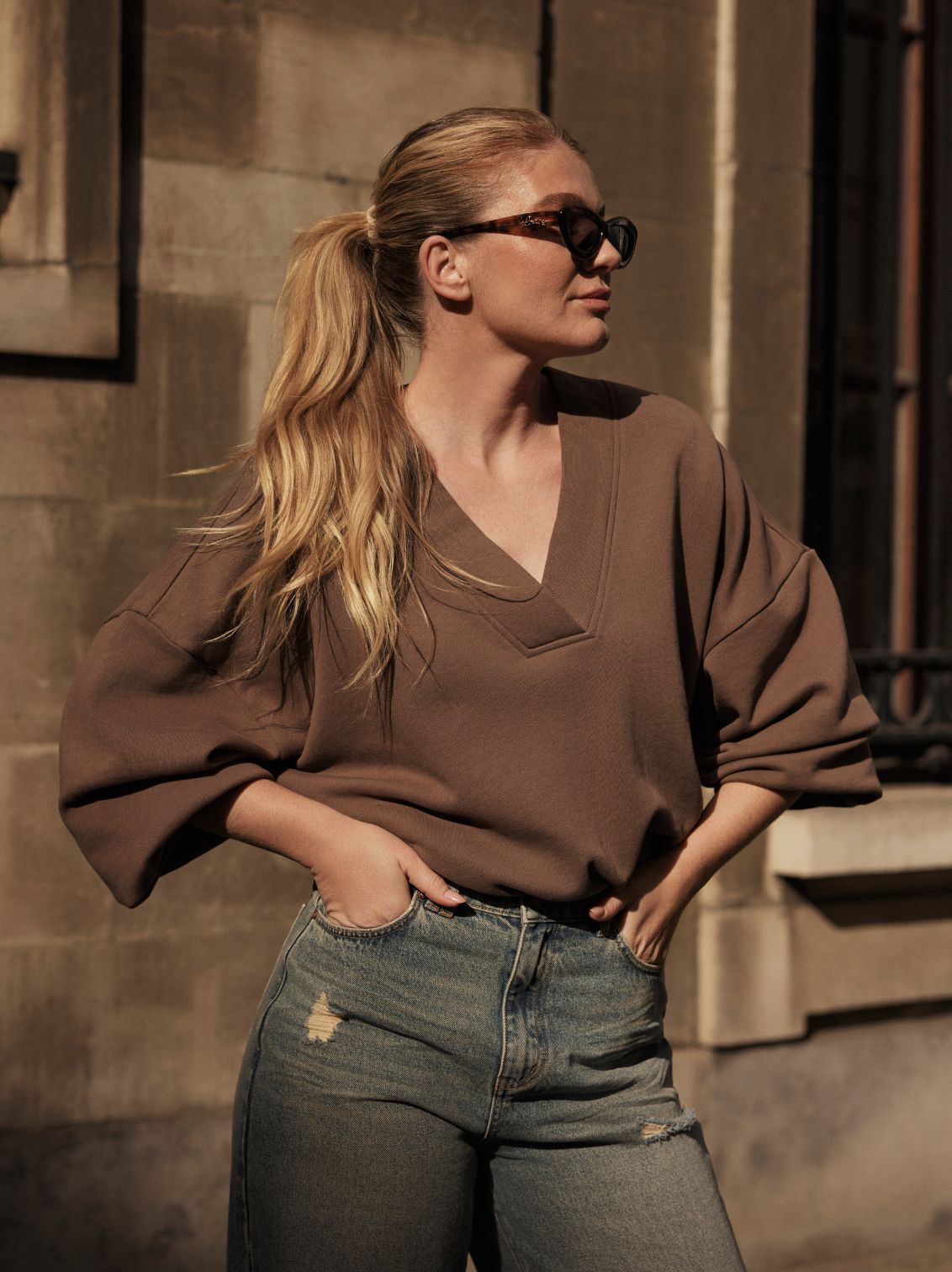 Circle of Trust Dani Sweat - Raw Umber