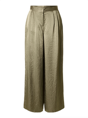 Selected Femme Selene Wide Pant - Vetiver