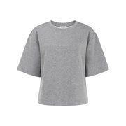 Tooday Azra Boxy T-Shirt - Light Grey Melange