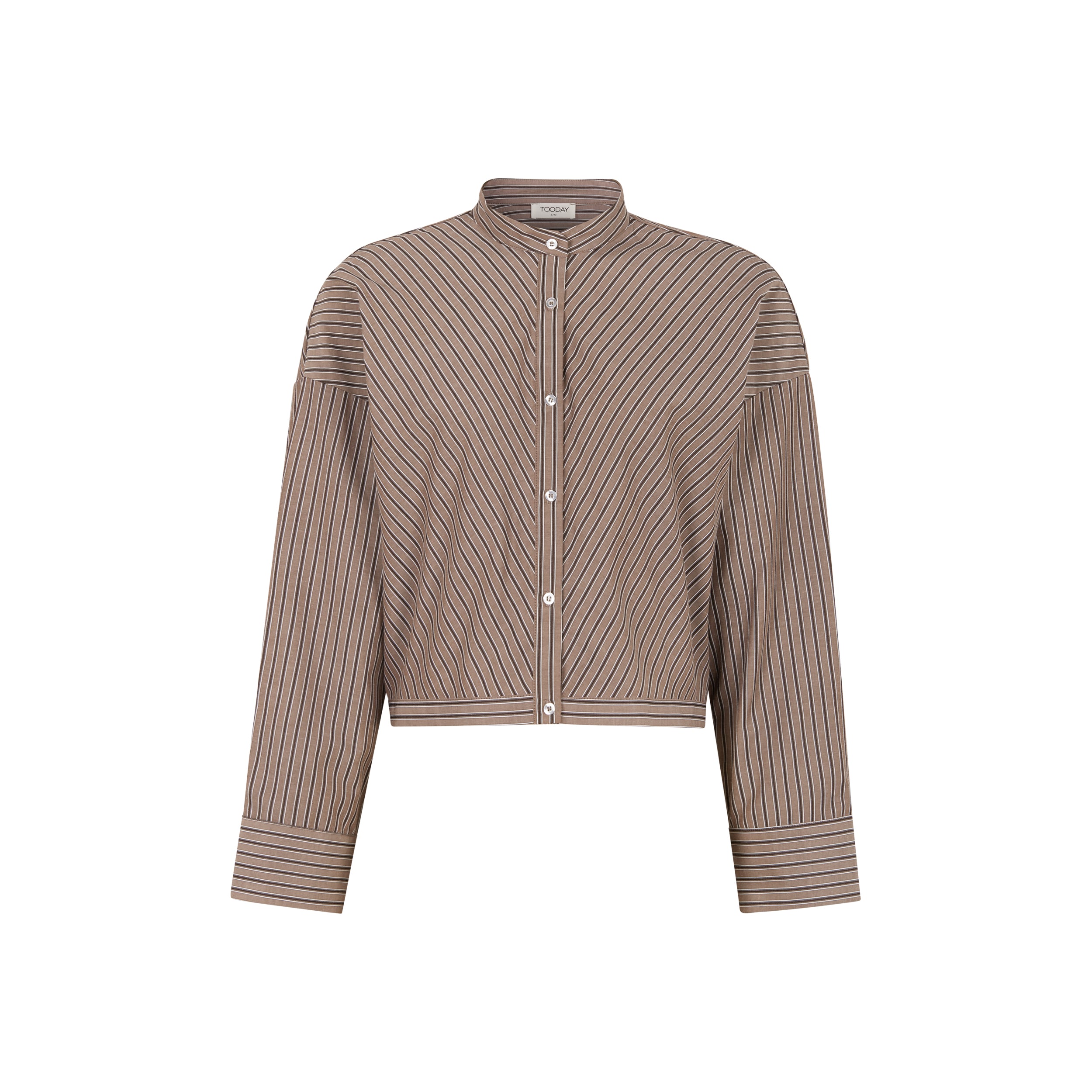 Tooday Delia LS Shirt - Bitter Chocolate