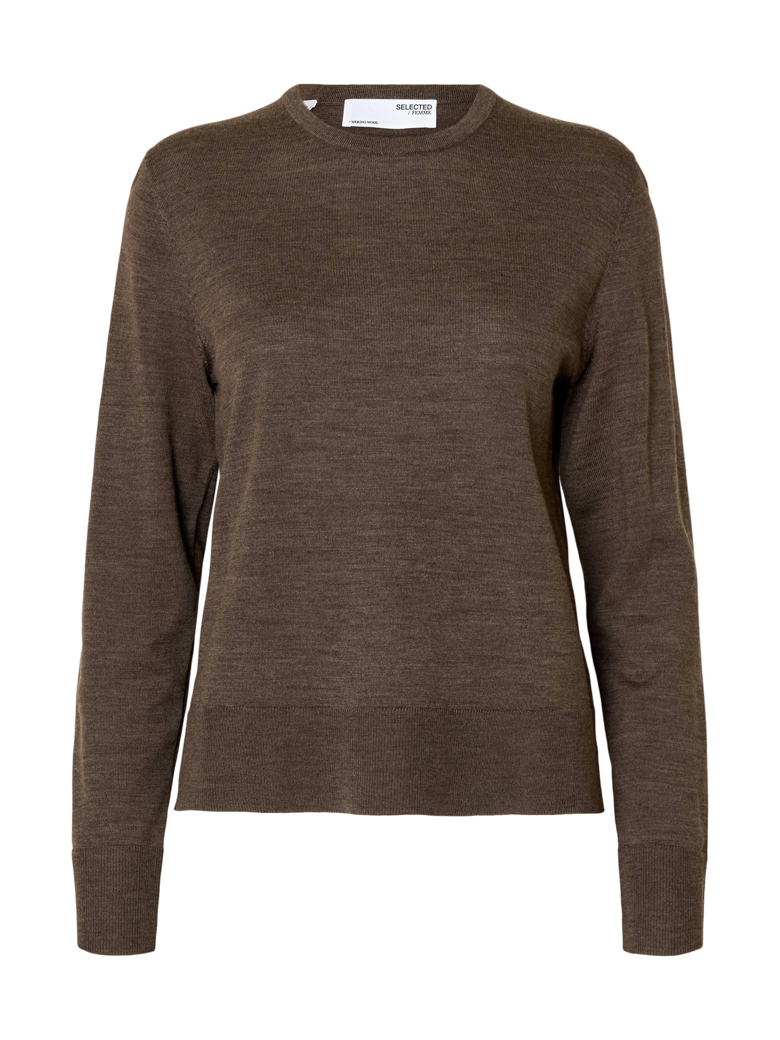 Selected Femme Thea Knit Merino Jumper - Delicioso