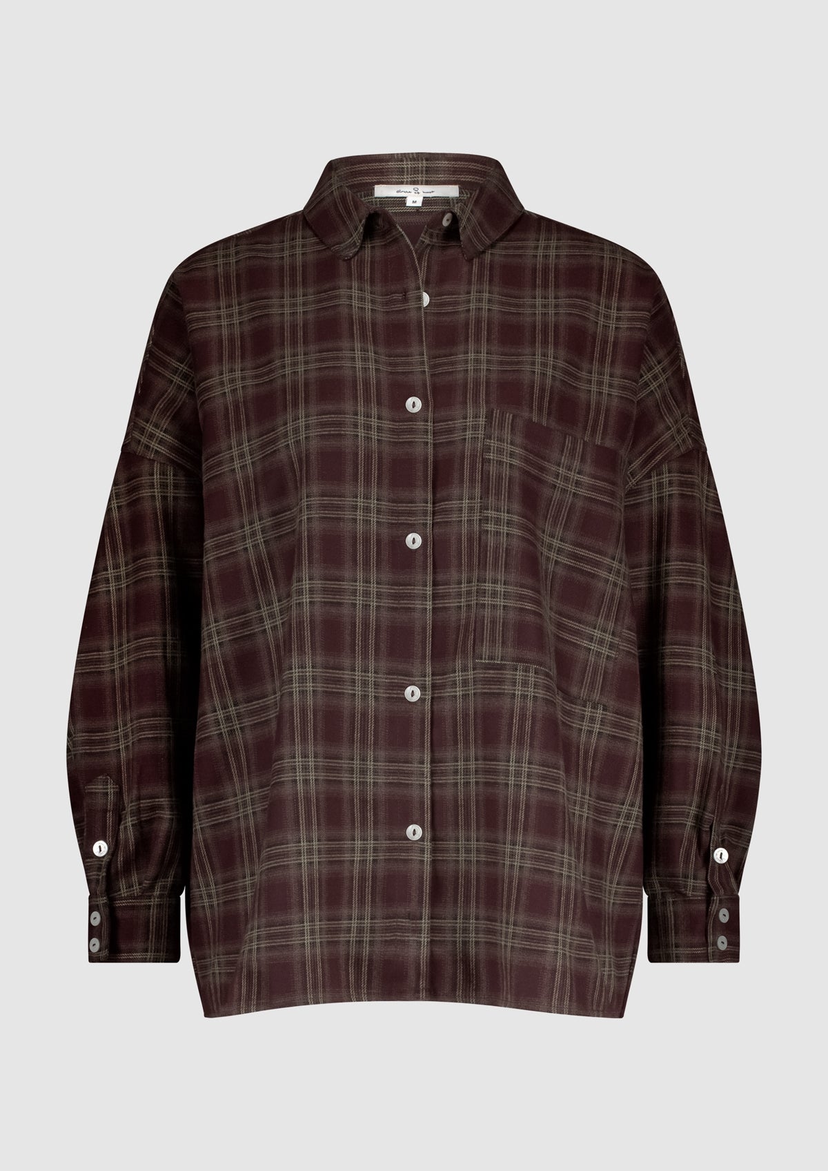 Circle of Trust Drew Blouse - Aubergine
