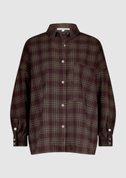 Circle of Trust Drew Blouse - Aubergine