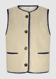 Circle of Trust Jojo Gilet - Cannoli Cream