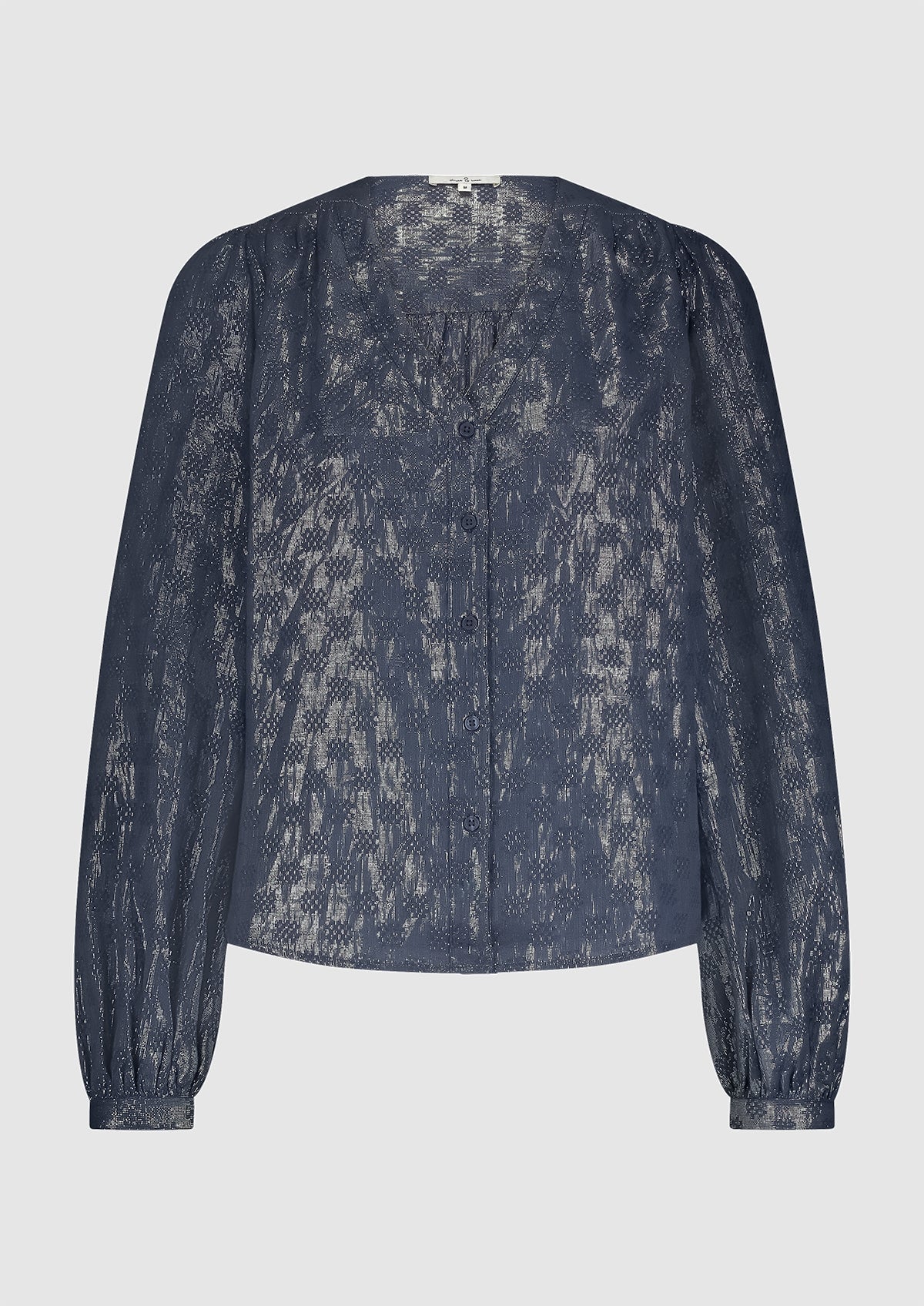 Circle of Trust Cardi Blouse - Patriot Blue