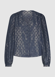 Circle of Trust Cardi Blouse - Patriot Blue