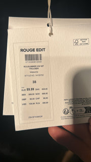 Rouge Edit Summer Trouser - Meteorite