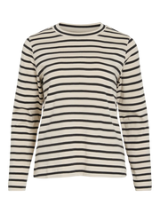 Rouge Edit Greta LS O-Neck Tee - Birch Meteorite
